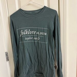Folklore Album Long Sleeve Shirt